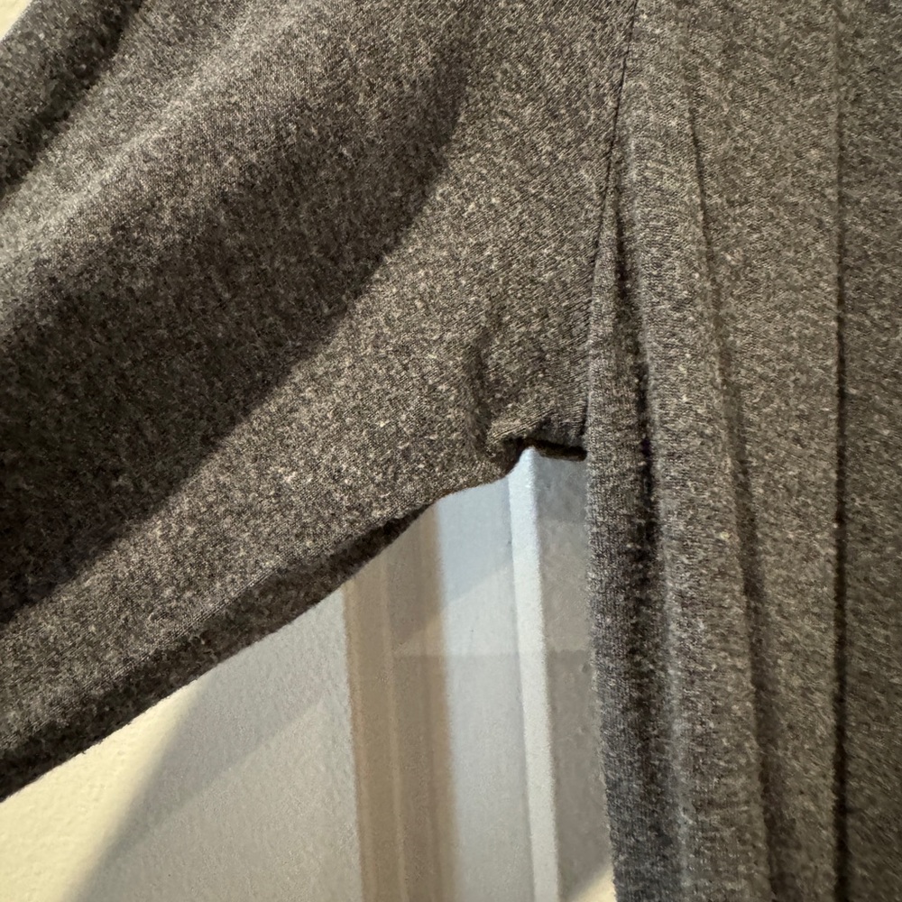 Soma Charcoal Drape Cardigan - Picture 5 of 5